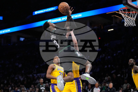 Lakers Timberwolves Basketball