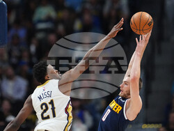 Pelicans Nuggets Basketball