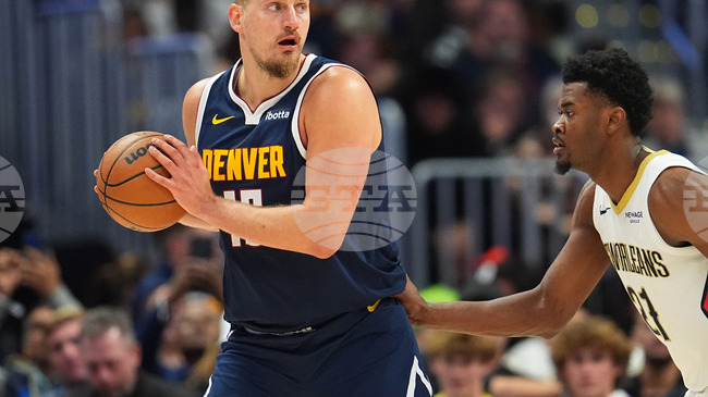 Денвър записа убедителна победа над Ню Орлиънс в Националната баскетболна асоциация