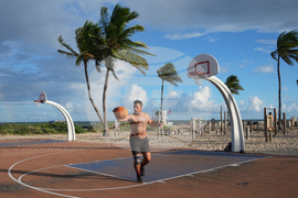 Beach Basketball Courts