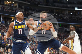 Pelicans Nuggets Basketball