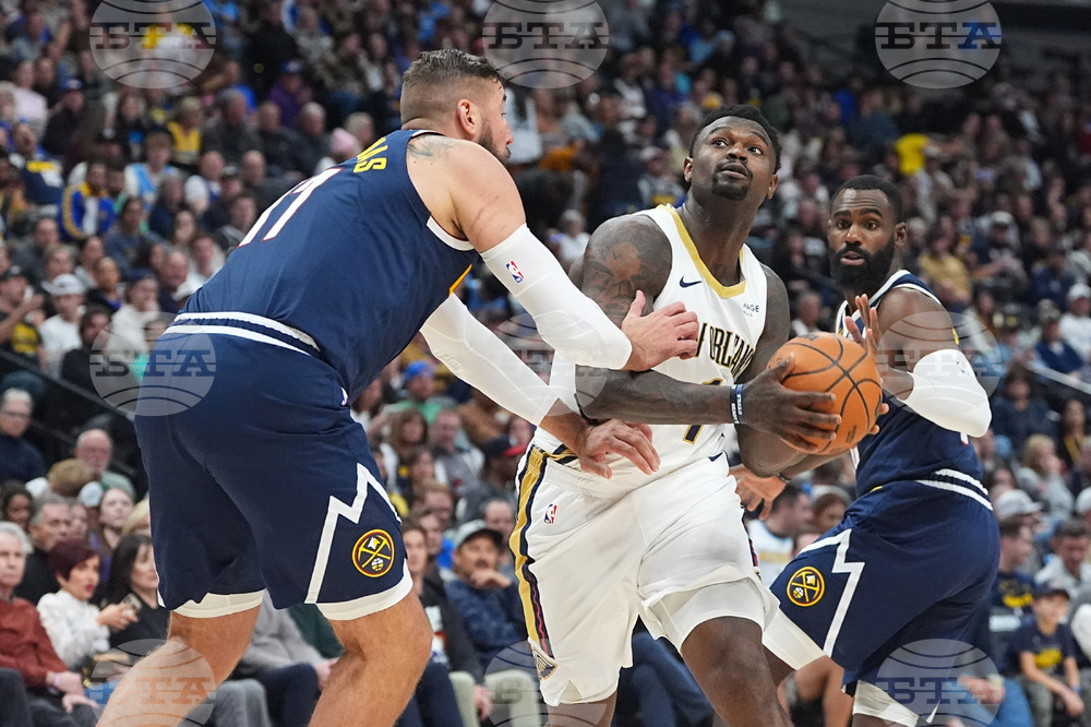 Pelicans Nuggets Basketball