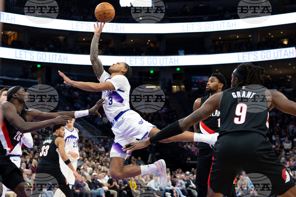 Trail Blazers Jazz Basketball