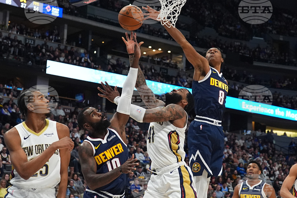 Pelicans Nuggets Basketball