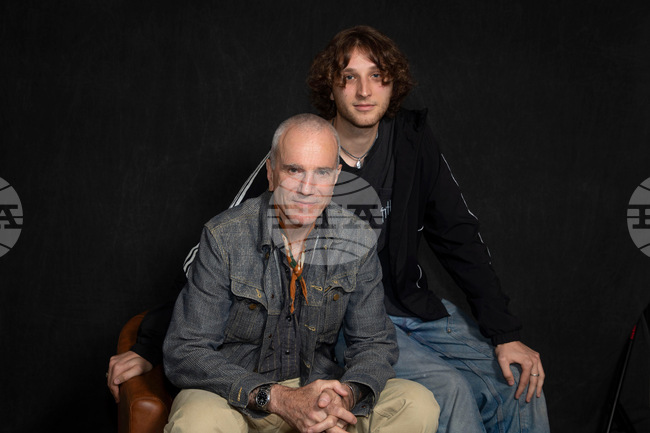 Daniel Day-Lewis and Ronan Day-Lewis Portrait Session