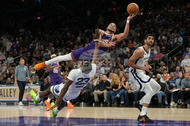 APTOPIX Grizzlies Suns Basketball