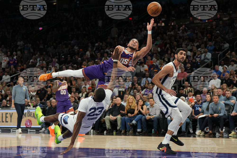 APTOPIX Grizzlies Suns Basketball