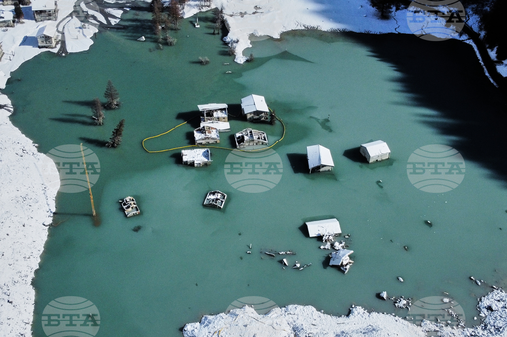 APTOPIX Switzerland Landslide Lost Village