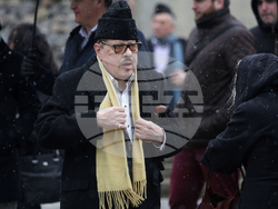 София (6 март 2021) Официалното откриване на кампанията на ВМРО за парламентарните избори започна до разкопките в архитектурен парк "Западна порта на Сердика". На снимката: Иван Тенев. Пресфото-БТА, снимка: Христо Касабов/архив