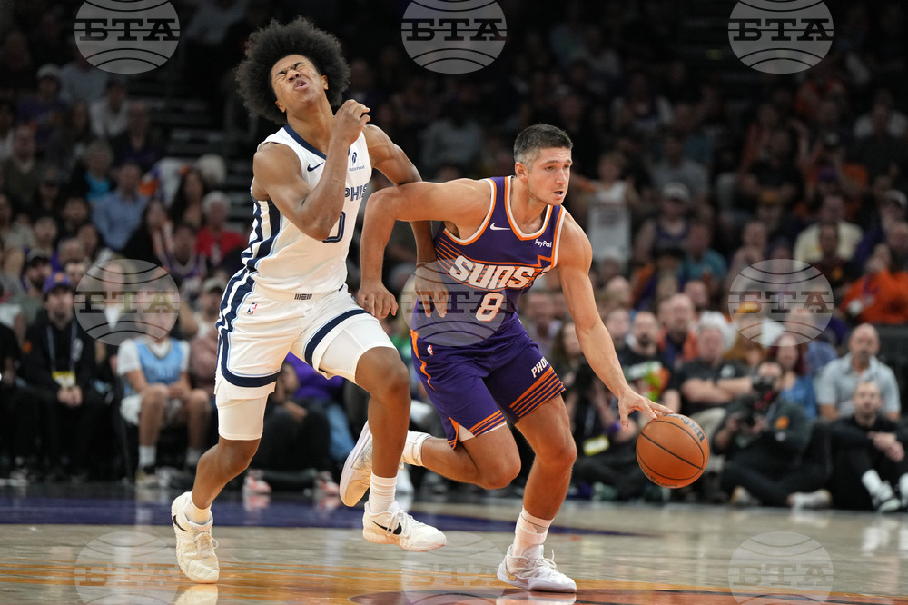 APTOPIX Grizzlies Suns Basketball