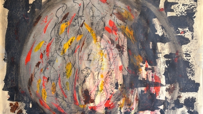 Илияна Овчарова помага на пострадали при пожар семейства с картина в изложбата „Турбуленции“