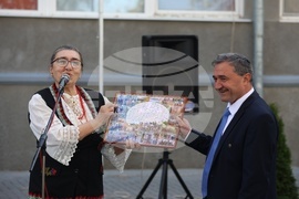 Украйна - Измаил - обновен паметник на Христо Ботев - откриване