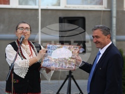 Украйна - Измаил - обновен паметник на Христо Ботев - откриване