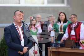 Украйна - Измаил - обновен паметник на Христо Ботев - откриване