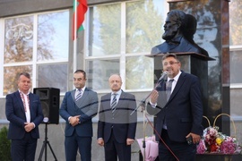 Украйна - Измаил - обновен паметник на Христо Ботев - откриване