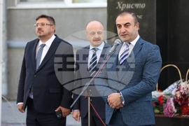 Украйна - Измаил - обновен паметник на Христо Ботев - откриване