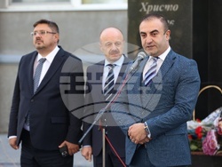 Украйна - Измаил - обновен паметник на Христо Ботев - откриване