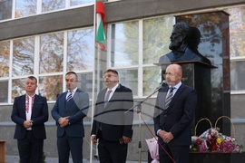 Украйна - Измаил - обновен паметник на Христо Ботев - откриване