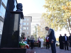 Украйна - Измаил - обновен паметник на Христо Ботев - откриване