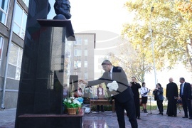 Украйна - Измаил - обновен паметник на Христо Ботев - откриване