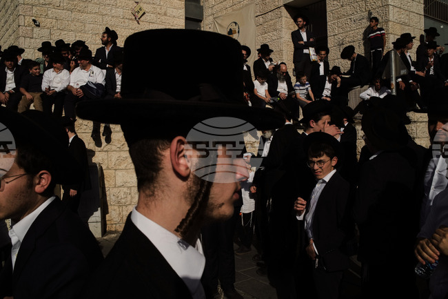 APTOPIX Israel Ultra Orthodox