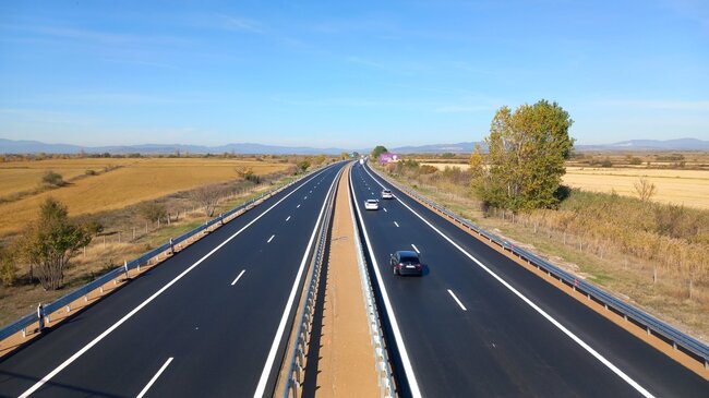 АПИ: Утре се пуска движението в ремонтирания участък от АМ „Тракия“ в област Стара Загора