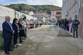 Петрич - ПГИТ „Проф. д-р Асен Златаров” - нов физкултурен салон - първа копка