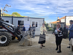 Петрич - ПГИТ „Проф. д-р Асен Златаров” - нов физкултурен салон - първа копка