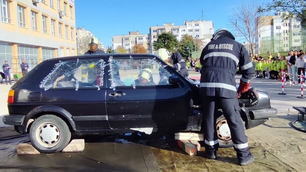 Шумен - полиция - деца - занятие