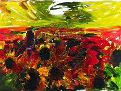 Изложбата „Дечко Узунов/Динко Стоев. Състояния“ поставя диалог между поколения и художествени светове. Снимка: СГХГ