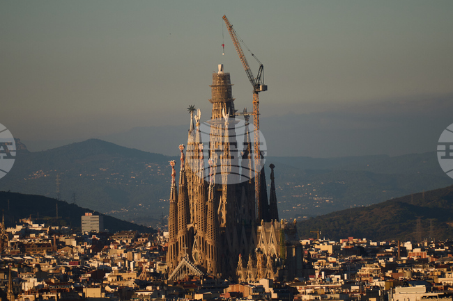 APTOPIX Spain Sagrada Familia