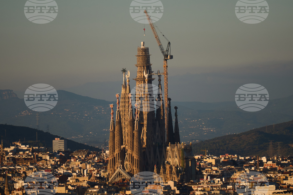 APTOPIX Spain Sagrada Familia