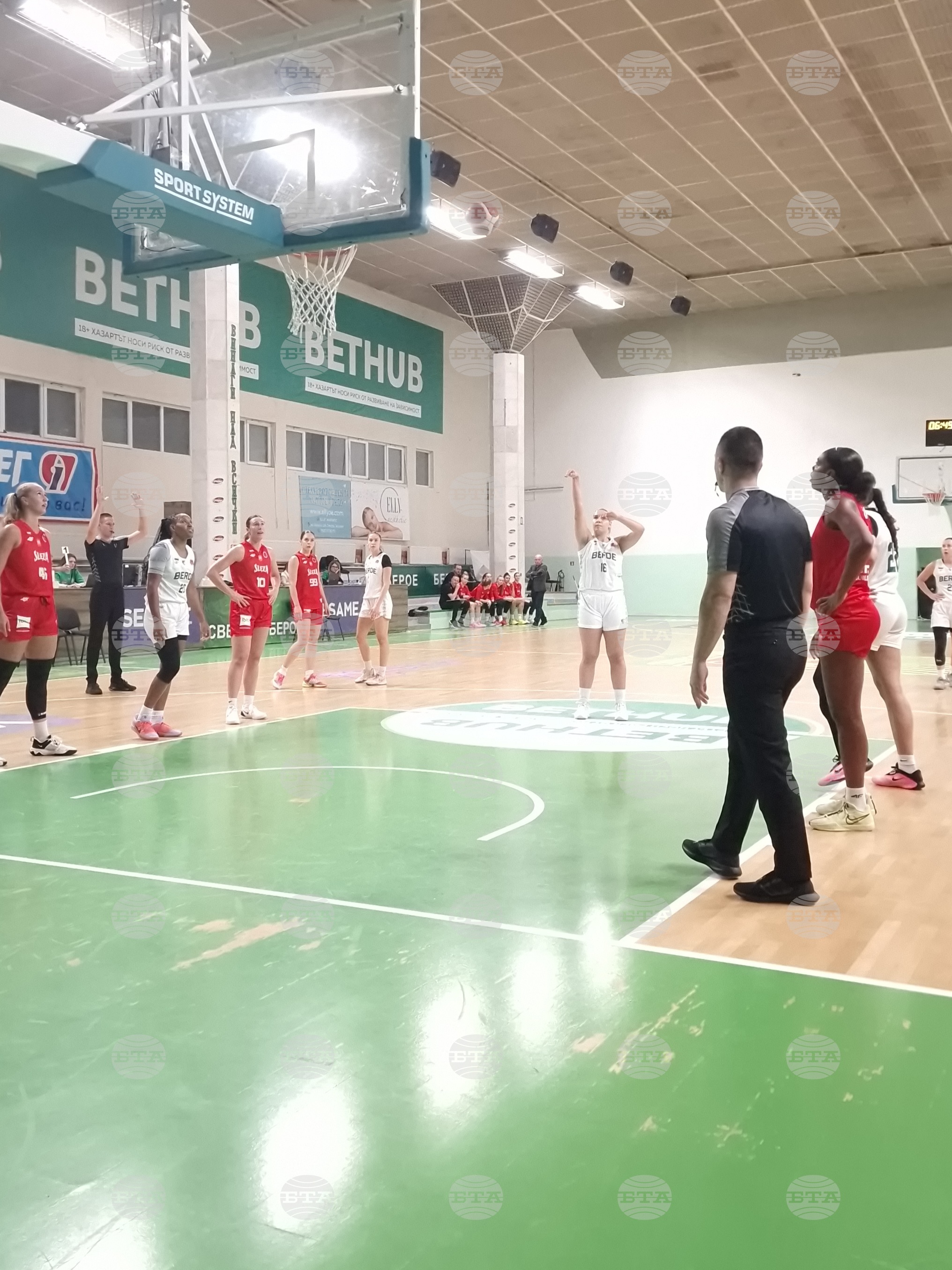 Стара Загора - баскетбол - Еврокъп - Берое - Шленза