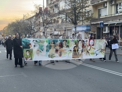 Казанлък - Ден на народните будители - факелно шествие