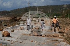 APTOPIX Cuba Extreme Weather
