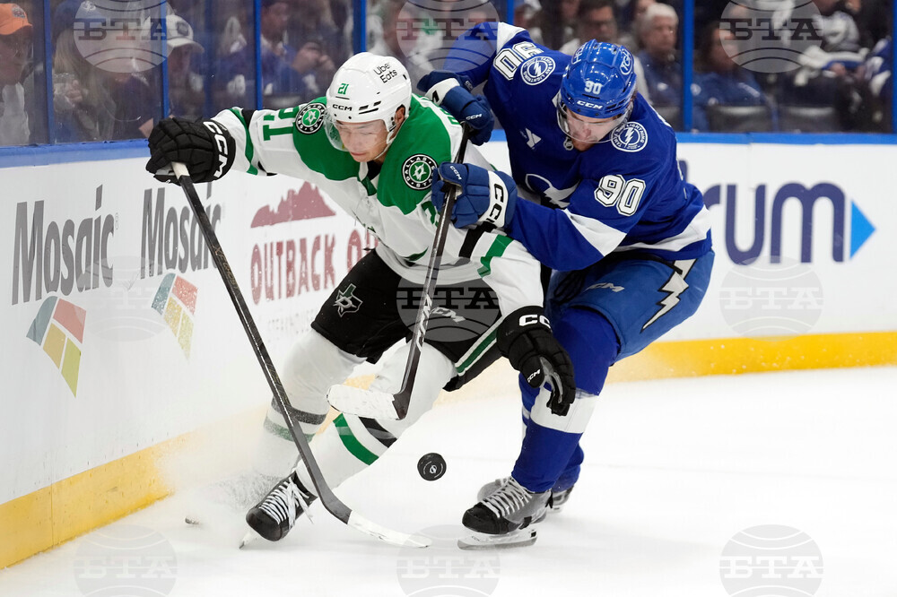 Stars Lightning Hockey