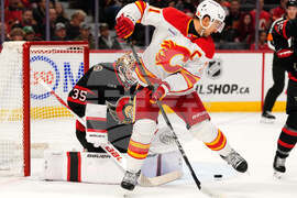 Flames Senators Hockey
