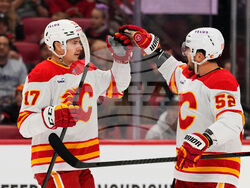 Flames Senators Hockey