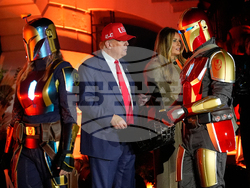 APTOPIX Trump Halloween