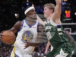 Warriors Bucks Basketball