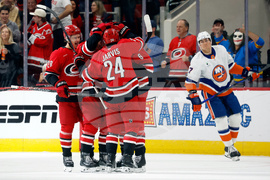 Islanders Hurricanes Hockey