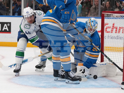 Canucks Blues Hockey