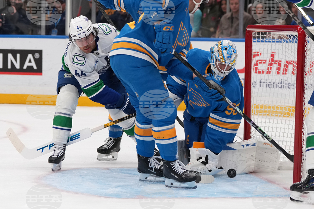 Canucks Blues Hockey