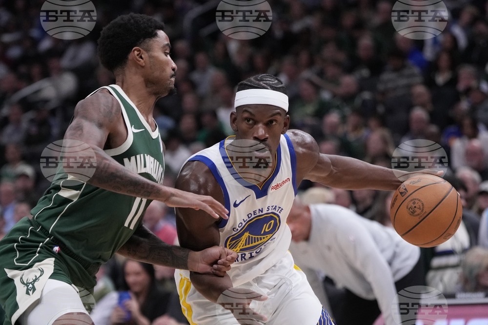 Warriors Bucks Basketball