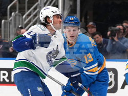 Canucks Blues Hockey