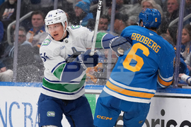 Canucks Blues Hockey