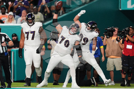 Ravens Dolphins Football