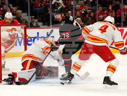 Flames Senators Hockey