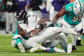 Ravens Dolphins Football