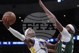 Warriors Bucks Basketball